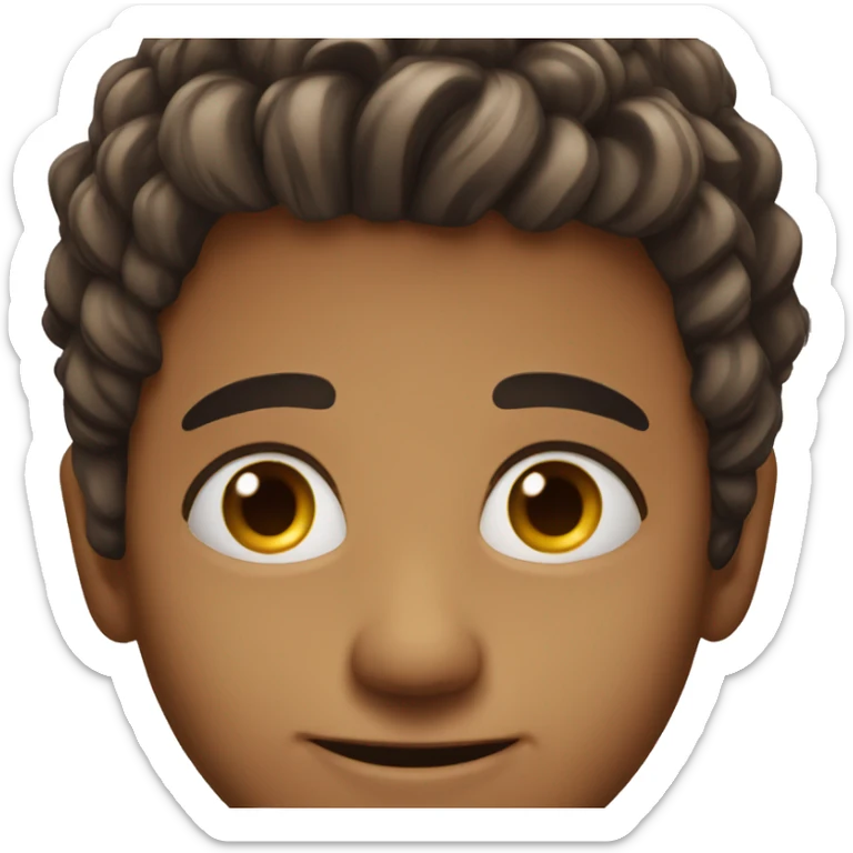 Hot heart eyes sticker