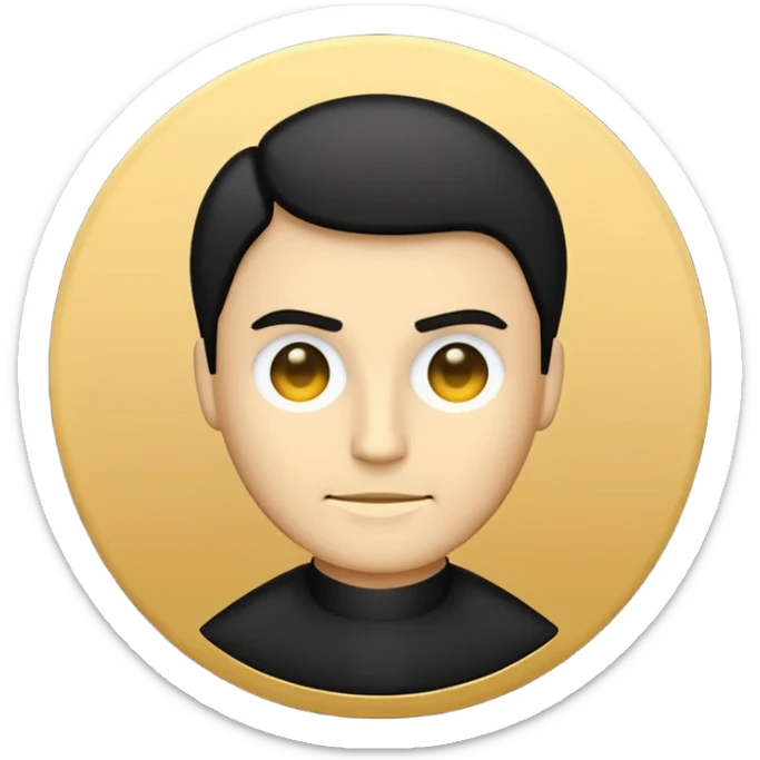 create a founder mode emoji to show how to be a manager, not a human. no a human or robot, more about the idea of a founder in the abstract. 

 sticker