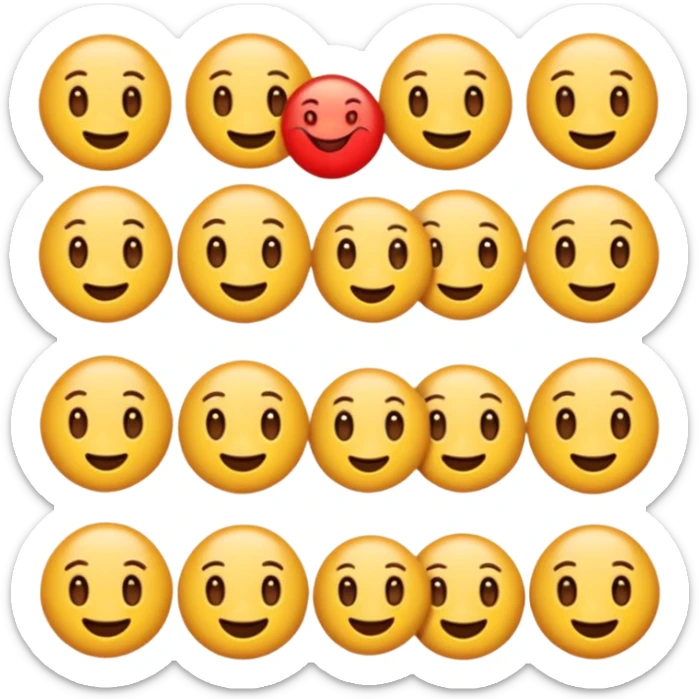 Bana serçe parmağı kapalı ve baş barmagıds kapalı kuş bakışı bir emoji yap sticker