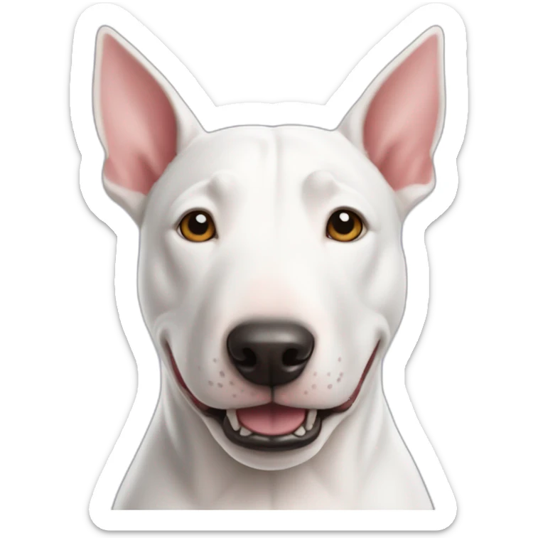 Bull terrier sticker