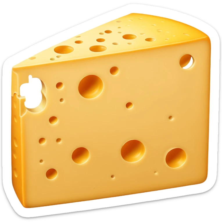 cheese sticker