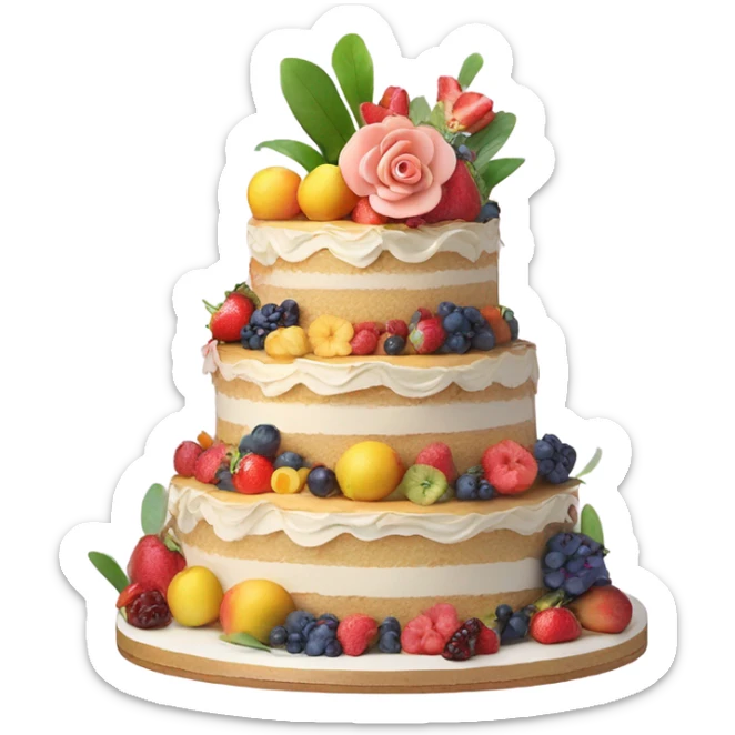 Cake sticker