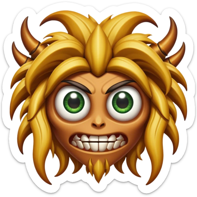 3D, cinematic ultra detailed 32k HD Doom srhoom in pvz 1, brought to life with stunning visual details, each lash, eye, and hair is shown in stunning detail, rich textures, visually rich, so lifelike that it feels like it could leap off the page at any moment sticker