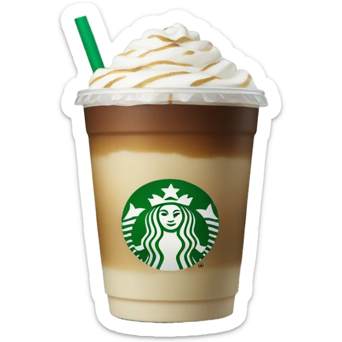 Starbucks drink sticker