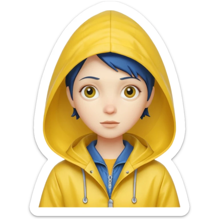 Coraline sticker