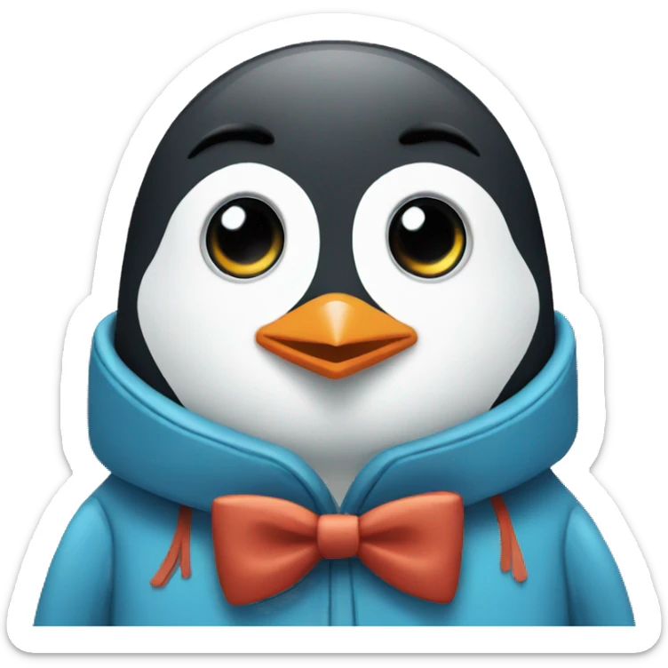 Penguin sticker