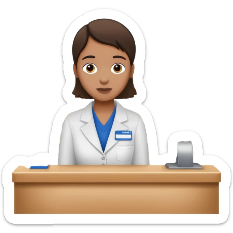 Eine Person die an der Supermarktkasse steht. Die Kasse ist gekennzeichnet als Plauderkasse. sticker