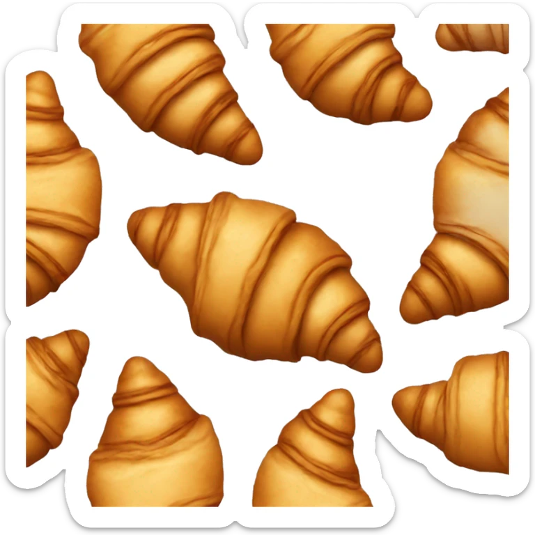 Croissant sticker