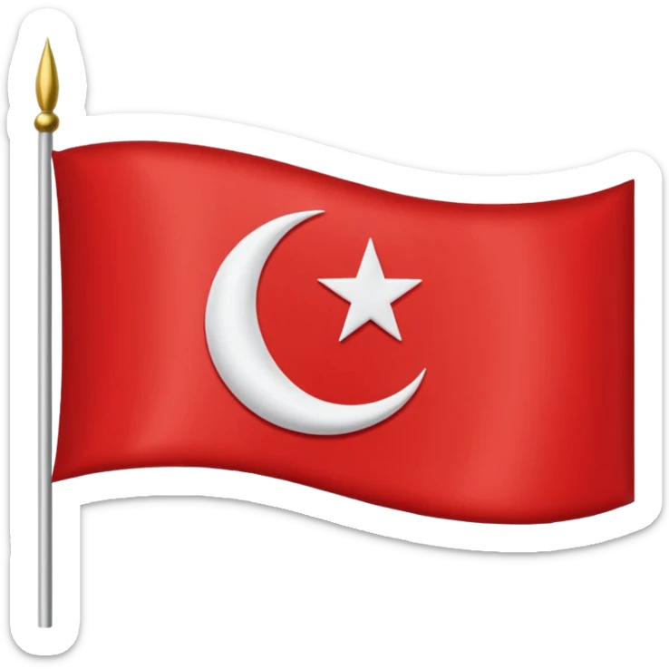 Çepni bayrağı sticker