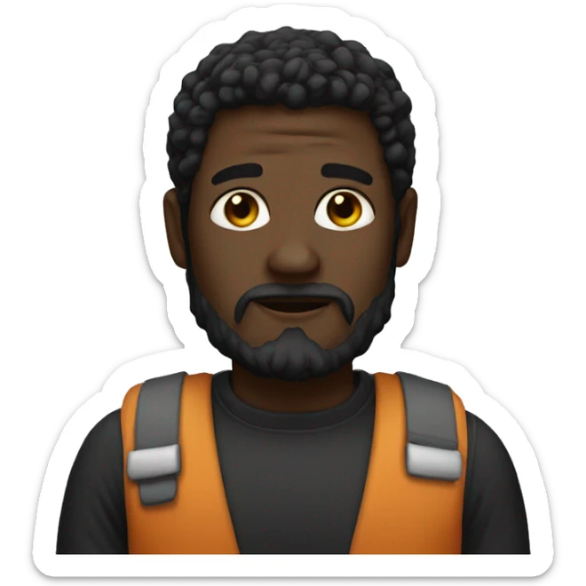 Ladron black sticker