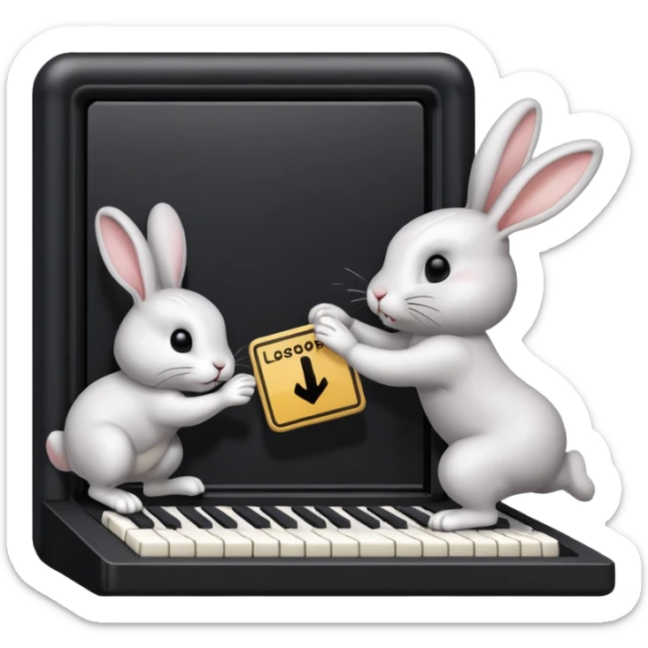 I want the alliance leader to kick me out of the alliance and close the door, so that they both look like rabbits.استیکرش با متن کیبورد باشه sticker