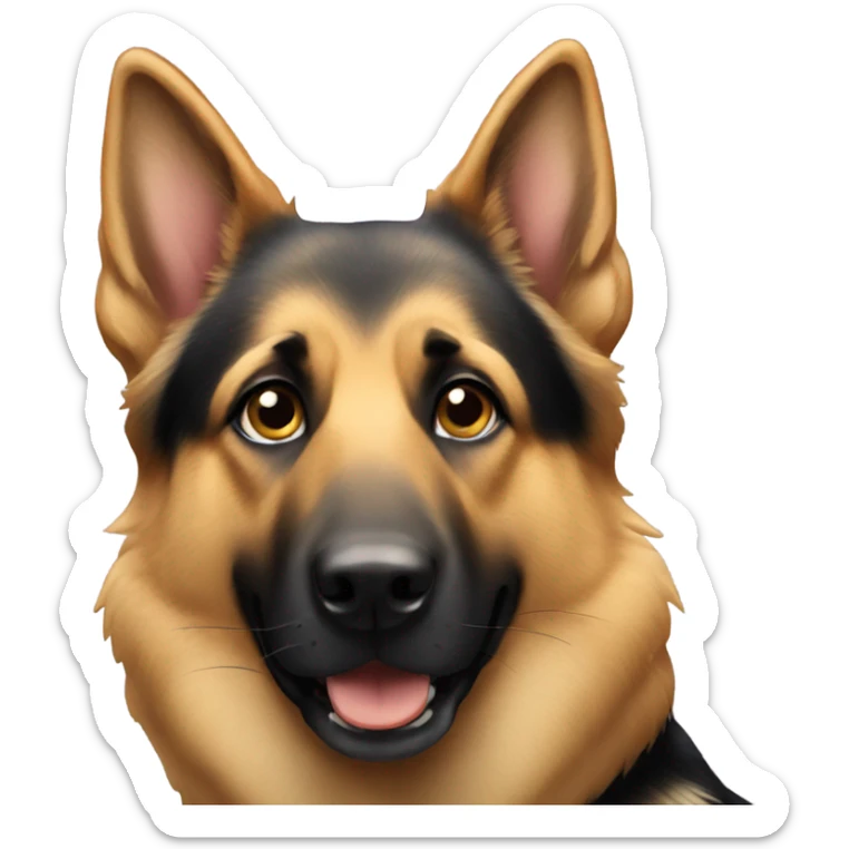 German shepherd  sticker
