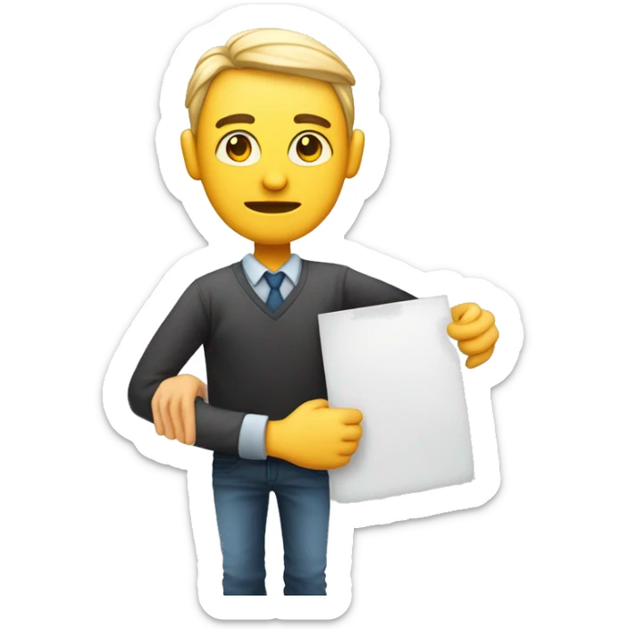 Un homme en manifestation qui crie et qui porte une pancarte avec marqué NON sur la pancarte  sticker