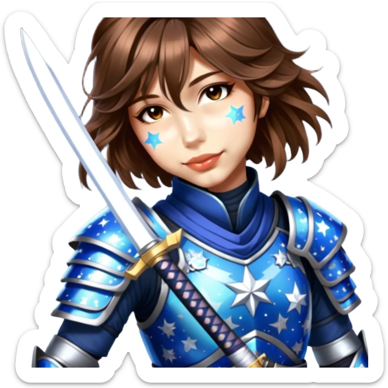 Celestial Samurai sticker