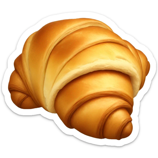 Croissant sticker