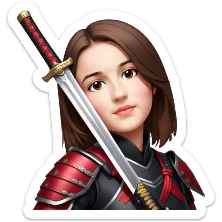 Katana Master sticker