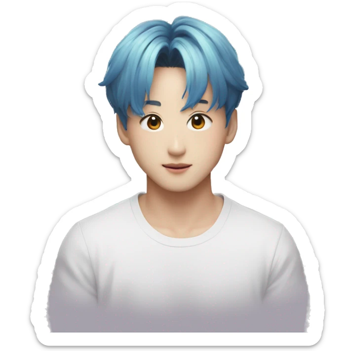 Jeon Jungkook from the music video DNa of BTS sticker
