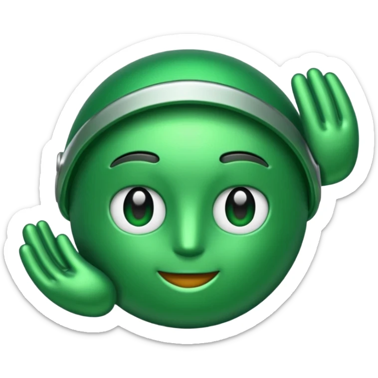 i want in the format how we copy paste whatsapp emoji's Bold up arrow in green color ⬆ sticker