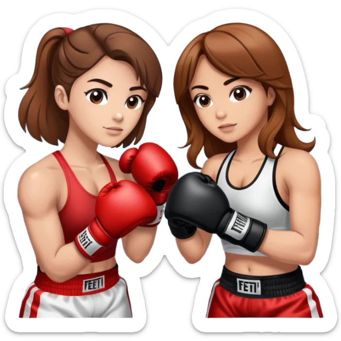 Lewis Howes and Yanet Garcia vs JetSetFly and Tefi INTERNET CELEBRITY BATTLE NOVIO DE MEXICO sticker