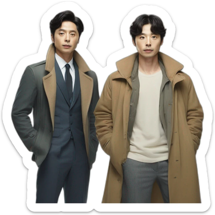 Gong Yoo and Lee Dong-wook from Guardian: The Lonely and Great God sticker