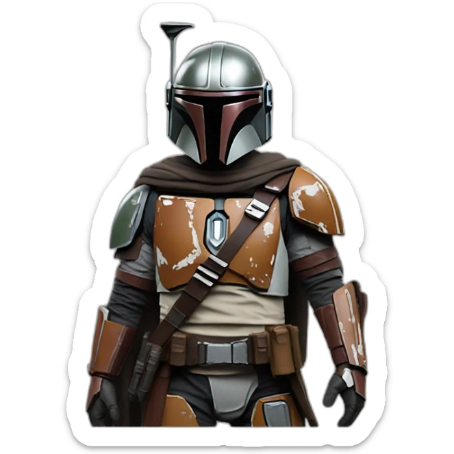 mandalorian sticker