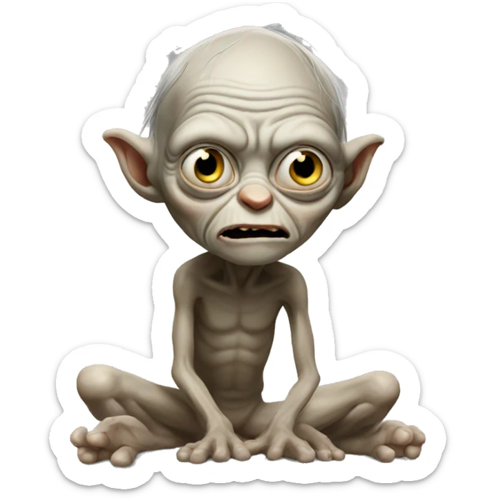 Gollum sticker