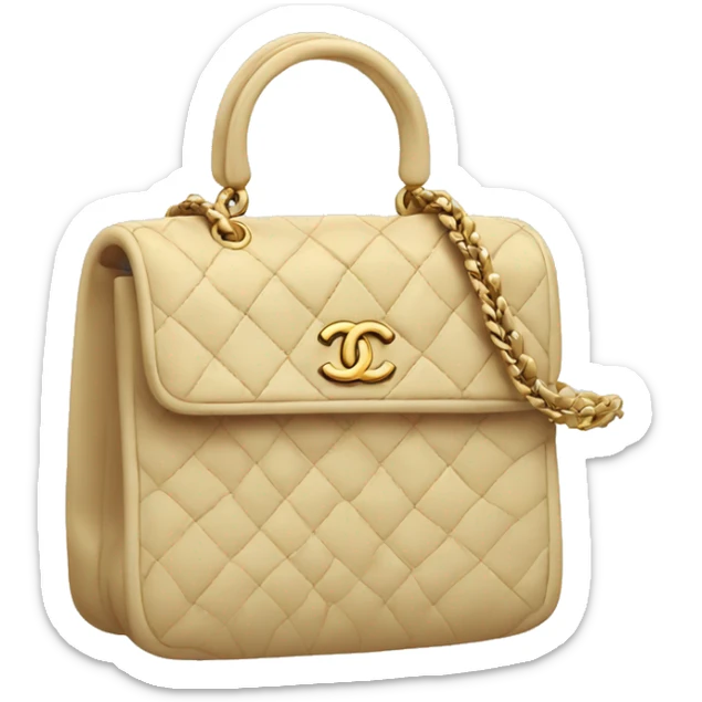 Chanel bag sticker
