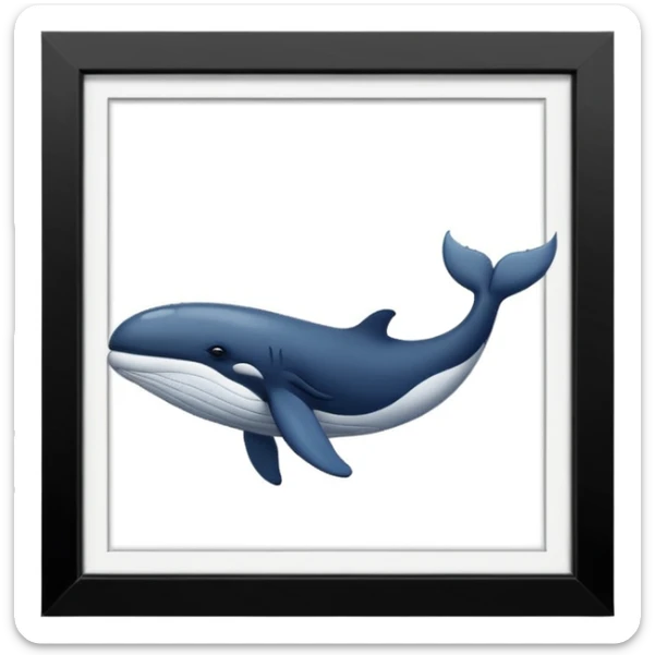 Dibuja emojis minimalistas en blanco y negro, estilo 'ecuación', que representen 'Jonás y el gran pez'. Usa solo símbolos abstractos como 🐋, 🌊, 🙏 en trazos simples, sin color, similar a una fórmula matemática."*   sticker