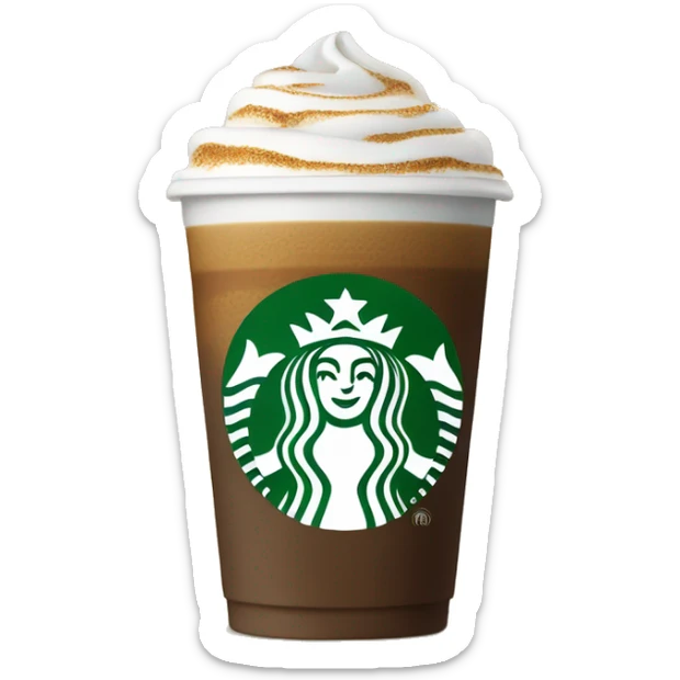 Starbucks coffee sticker