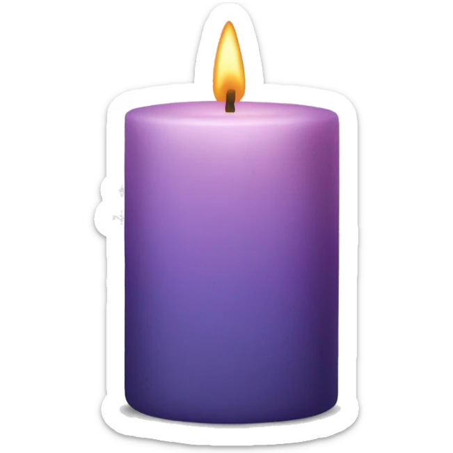 candle sticker