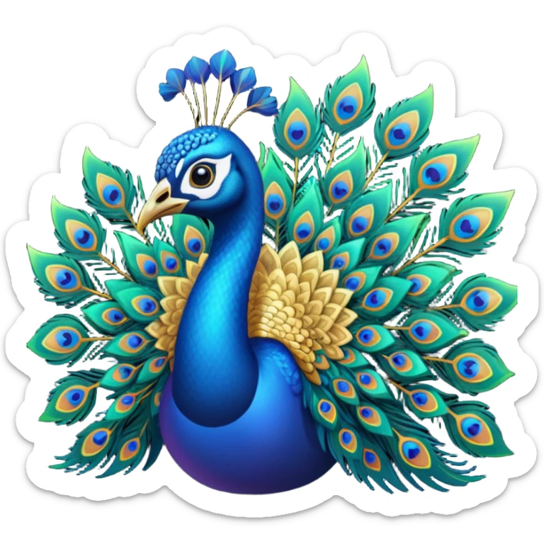 The peacock and let me go! And he thought it was without us opening the door! The peacock that he, all my brothers! Boohoo! Boohoo! sticker
