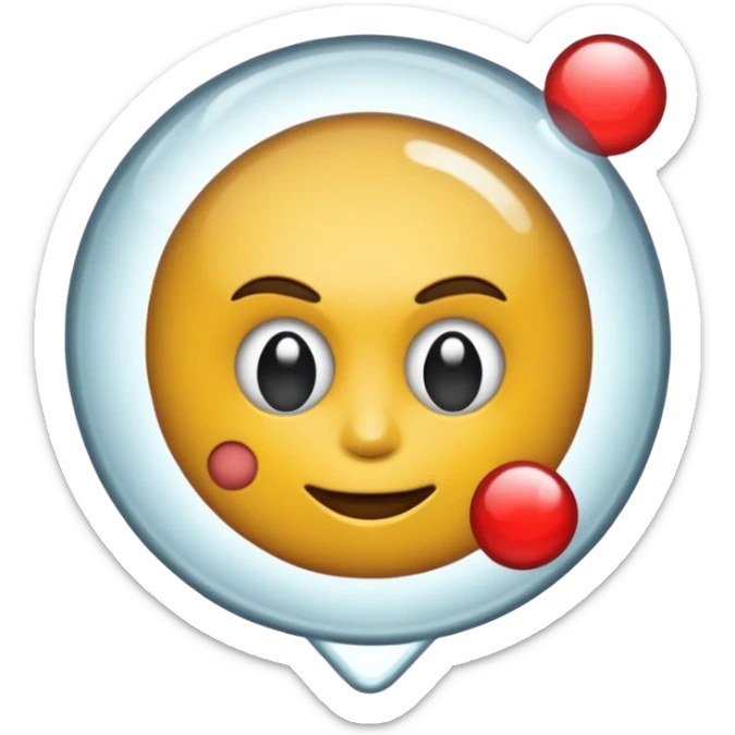je voudrais une emoji avec une bulle marqué Ban en rapport avec un serveur gta rp sticker