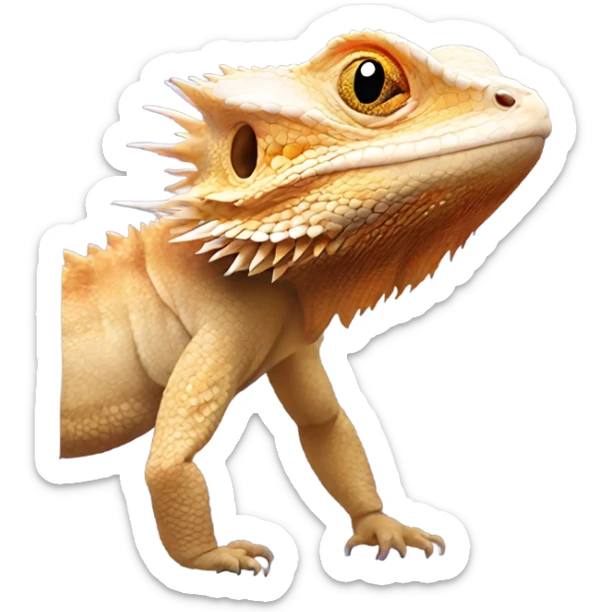 Bearded dragon sticker