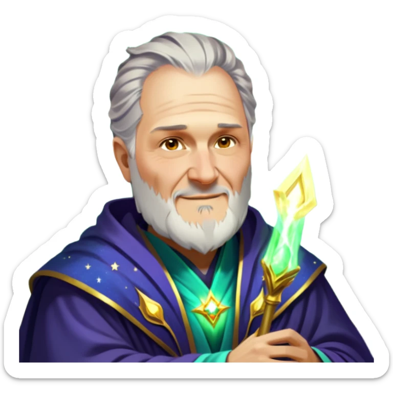 Celestial Sage sticker
