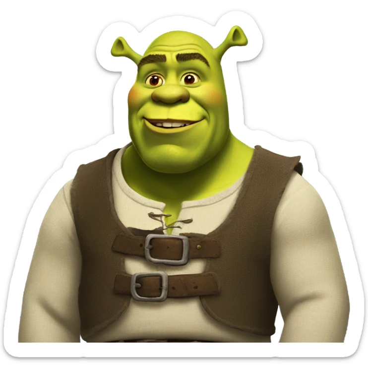 Shrek sticker