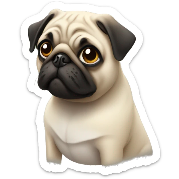 pug sticker