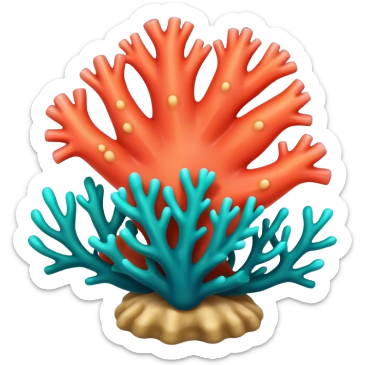 coral sticker
