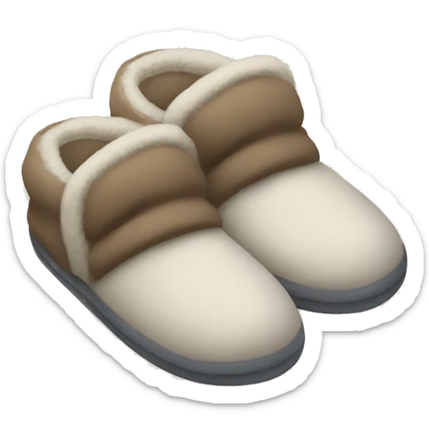 Cozy slippers sticker