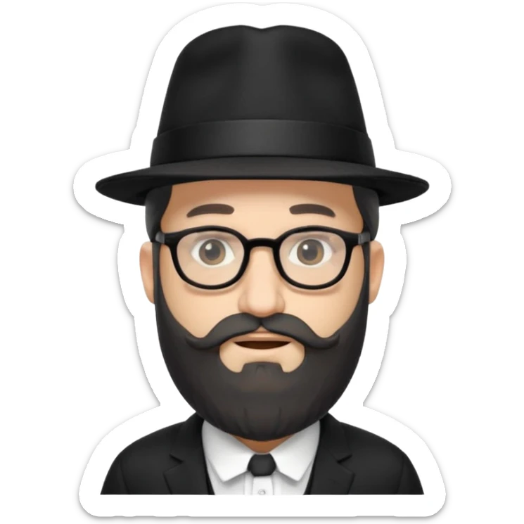 Loubavitcher Rabbi sticker