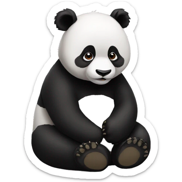 Panda sticker