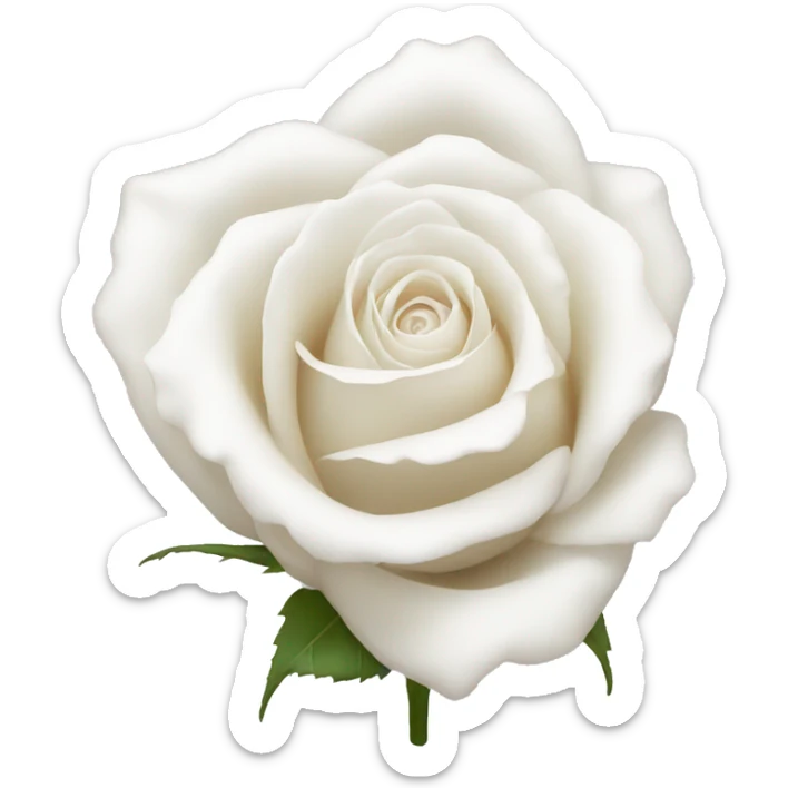 White Rose sticker