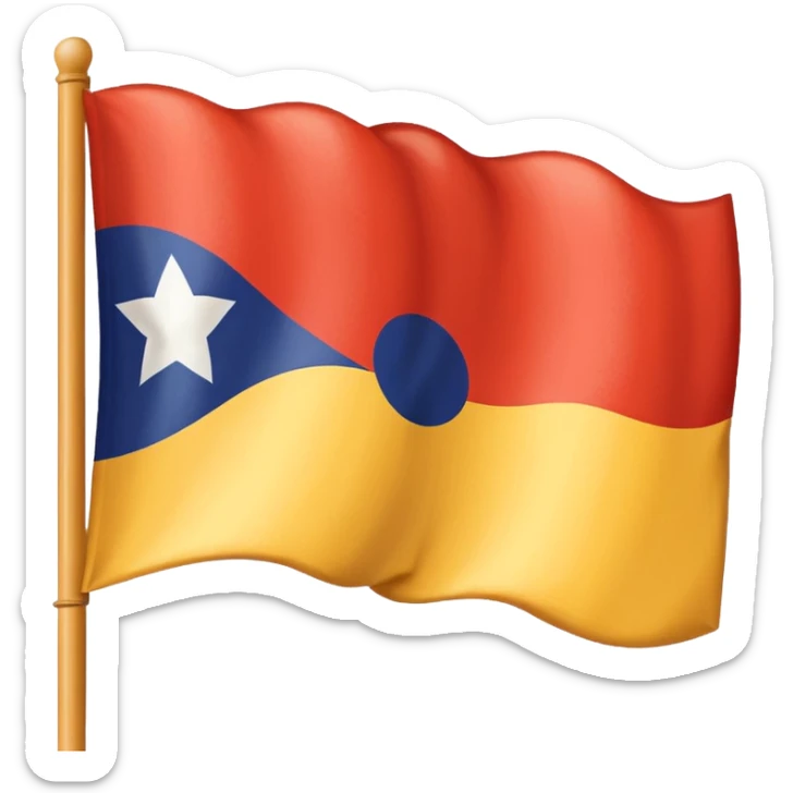 Can u create a emoji thats the straw hats flag of one piece in style of anime sticker