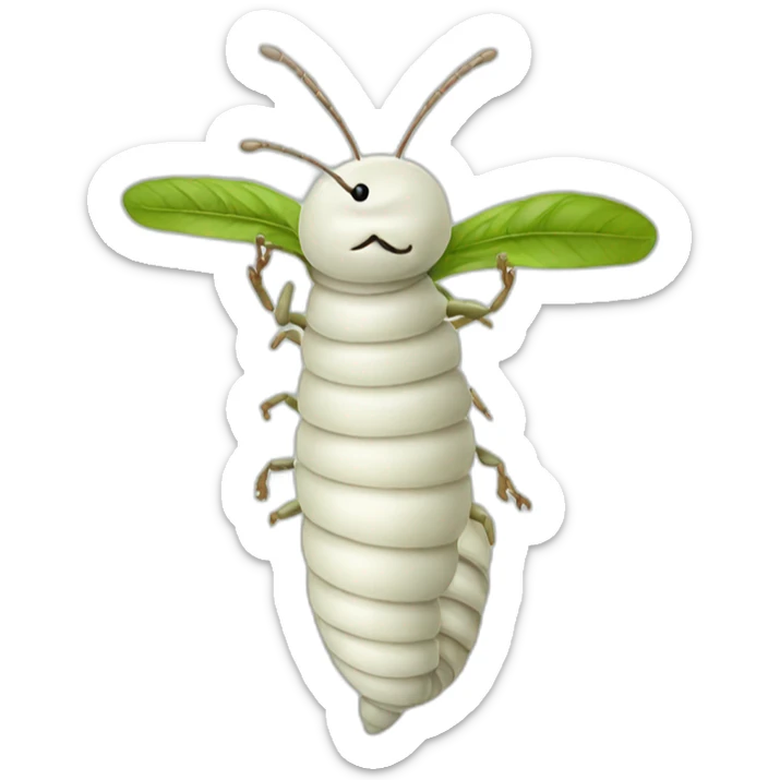 silkworm sticker