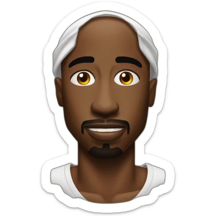 2pac sticker