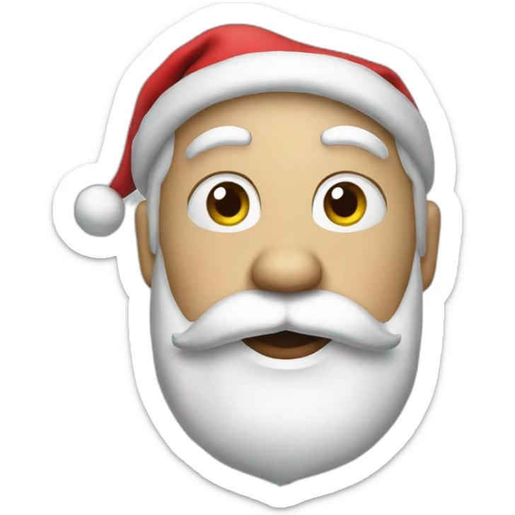 santa sticker