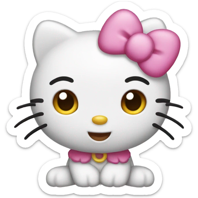 hello kitty  sticker