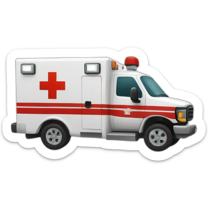 Ambulance sticker