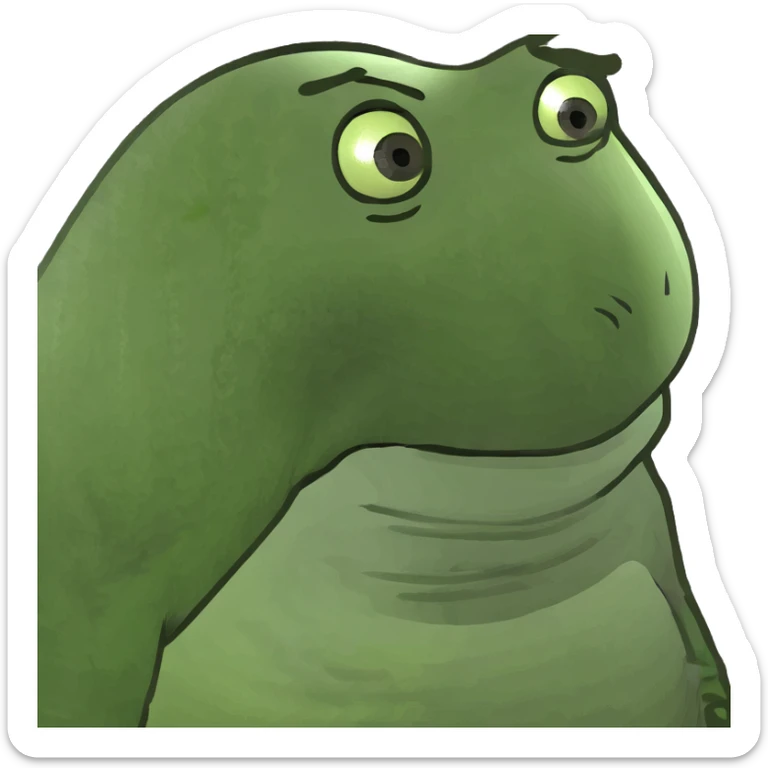 very muscular Shrek soothing Elon Musk, glossy meme style, bright and comical sticker