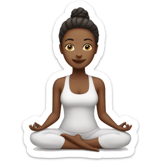 Yoga sticker