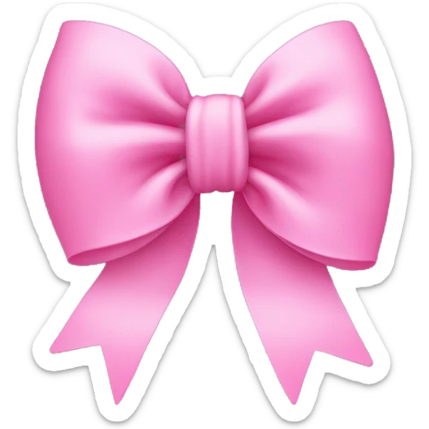 cute bow sticker